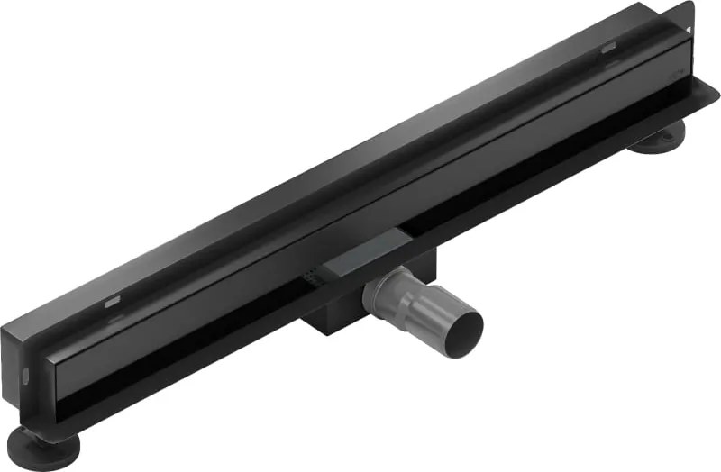 Mexen Flat Wall odpływ liniowy ścienny 2w1 50 cm, czarny - 1730050