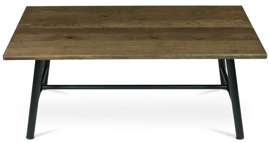 Stół do jadalni z litego drewna 180 x 90 cm, orzech