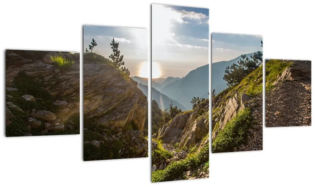 Obraz - Góra Olimp (125x70 cm)