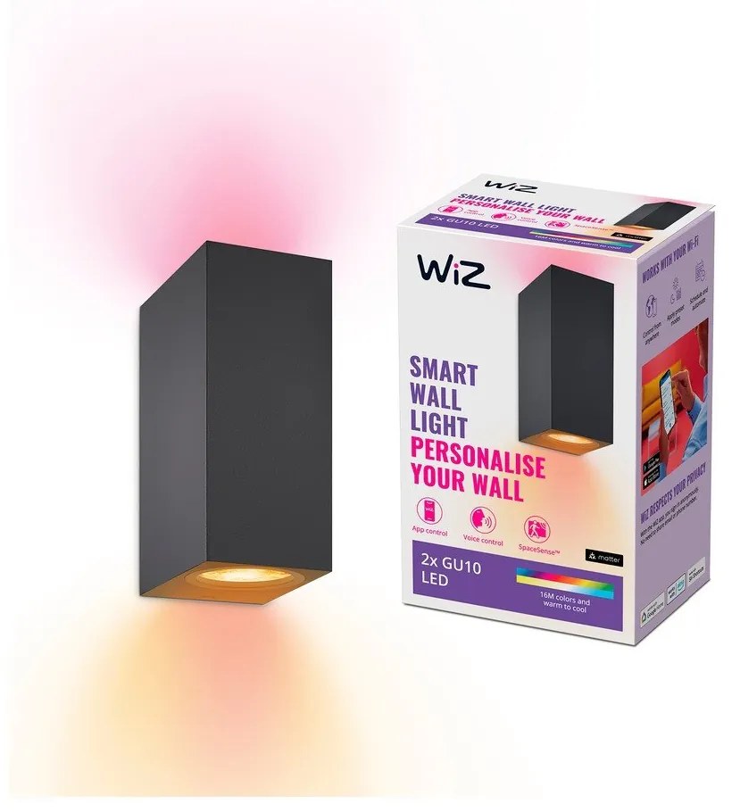 Inteligentny kinkiet z gwintem GU10, 5 W Up&amp;Down – WiZ