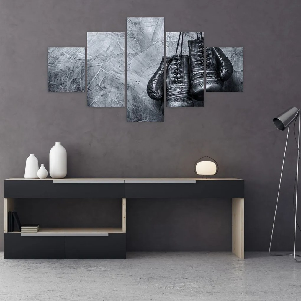 Obraz - Rękawice bokserskie (125x70 cm)