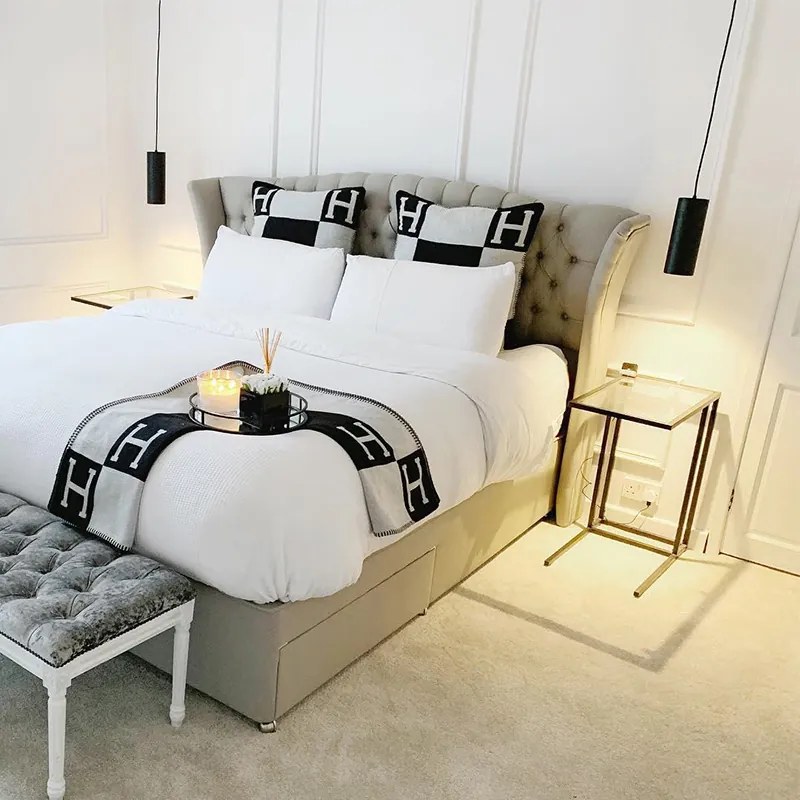 Designerska lampa wisząca czarna - Tubo