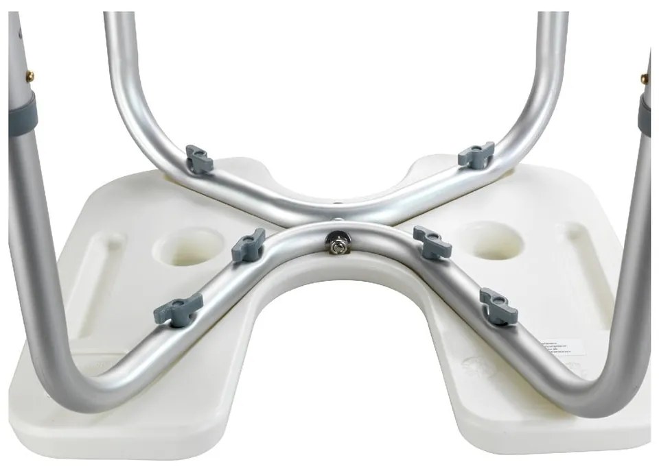 Taboret pod prysznic Wenko Hygienic Stool White, 53x46 cm