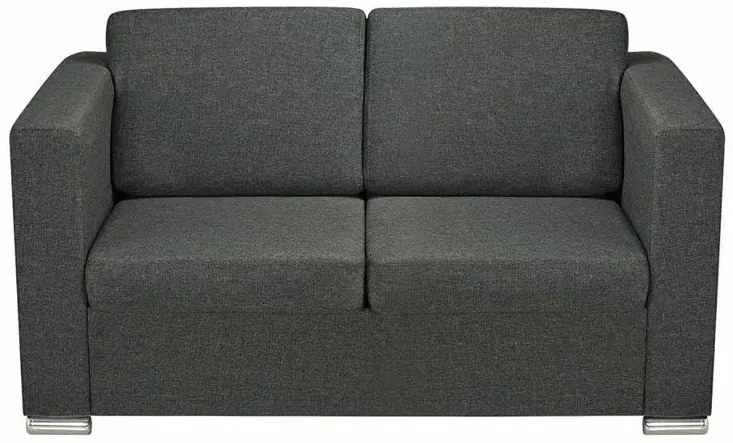 Minimalistyczny zestaw wypoczynkowy Telva 2X - Ciemnoszary