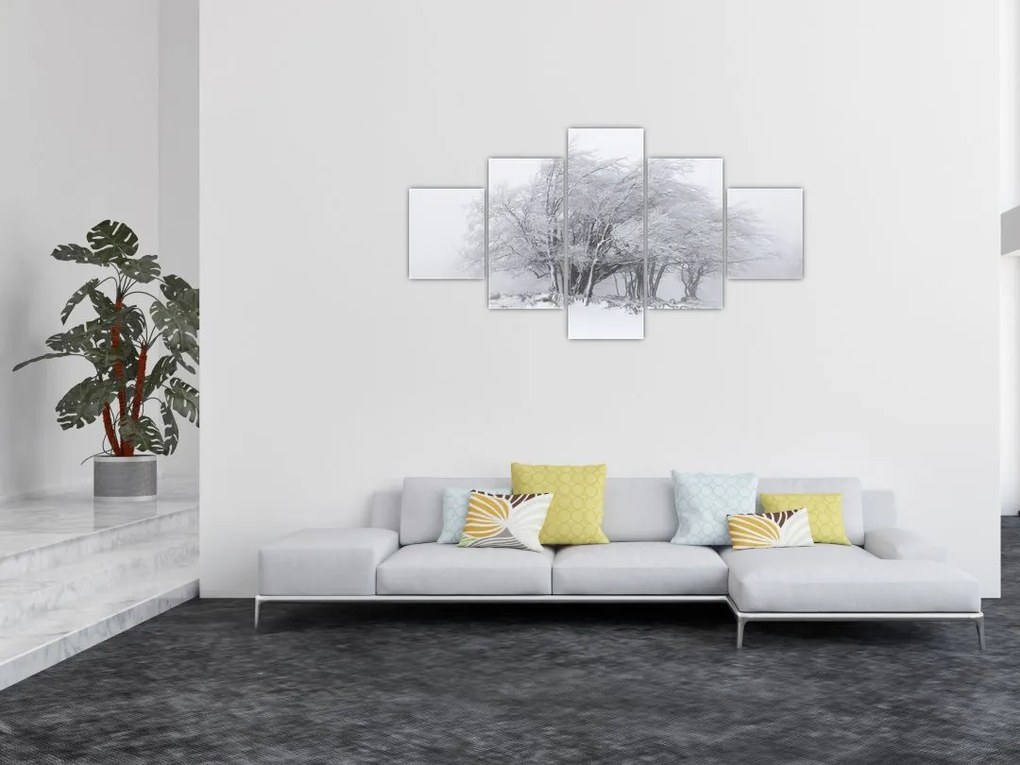 Obraz - Biała zima (125x70 cm)