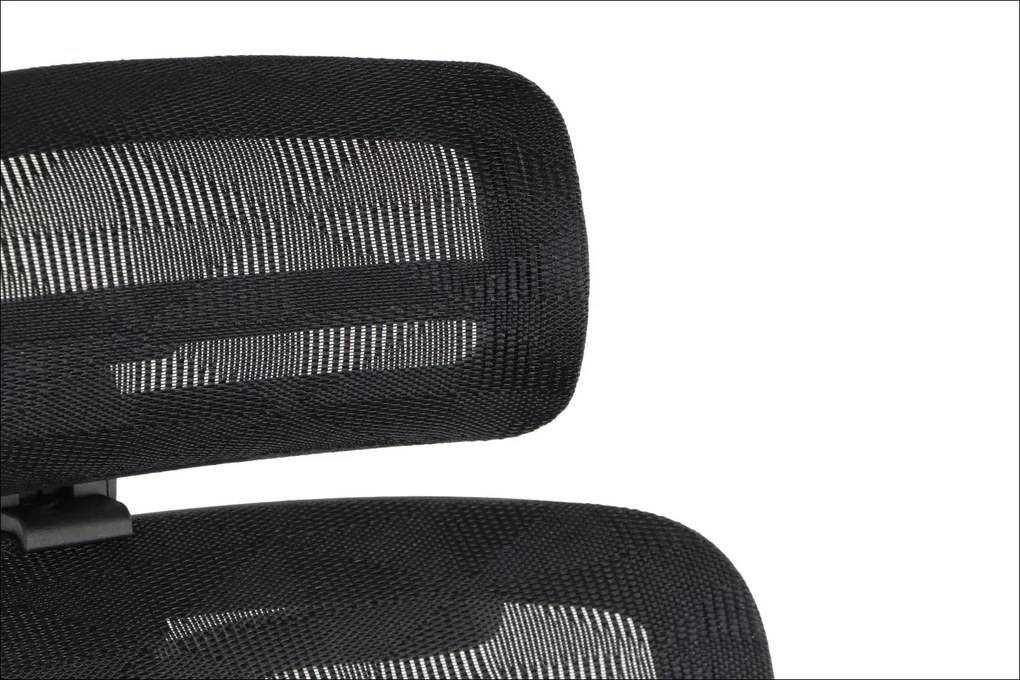 Fotel biurowy ERGONEW S1A czarny tkanina STEMA