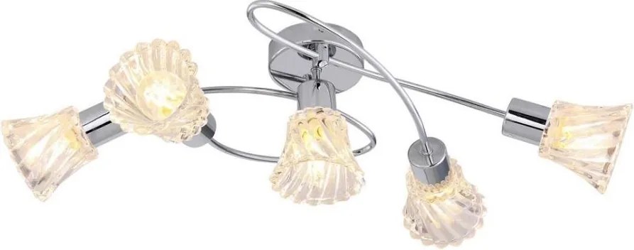 Rabalux - Oświetlenie punktowe 5xE14/40W/230V