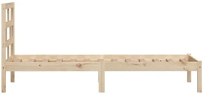 Pojedyncze łóżko z naturalnej sosny 90x200 - Adia 3X