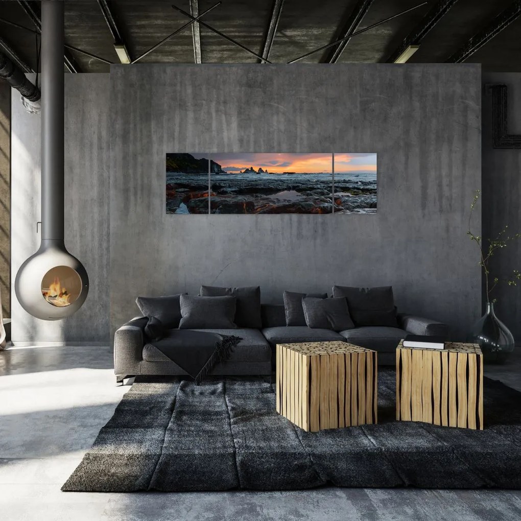 Obraz - krajobraz w Nowej Zelandii (170x50 cm)
