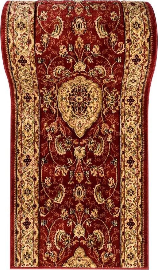 Czerwony elegancki chodnik rustykalny R2-M01