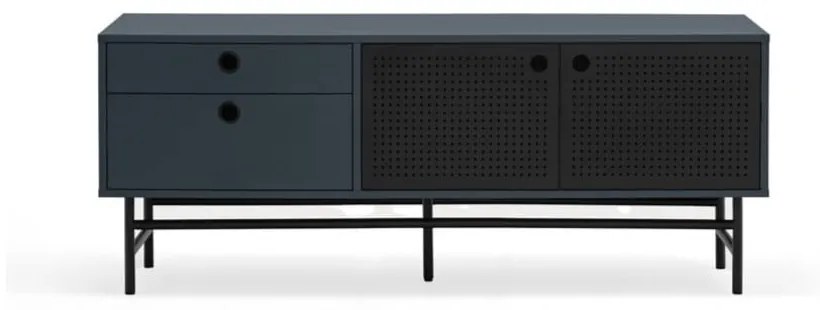 Ciemnoniebieska szafla pod TV 140x52 cm Punto – Teulat