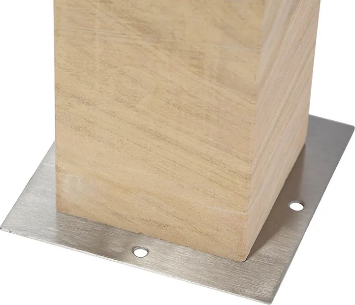 Nowoczesna lampa podłogowa zewnętrzna piaskowiec 40 cm - Grumpy