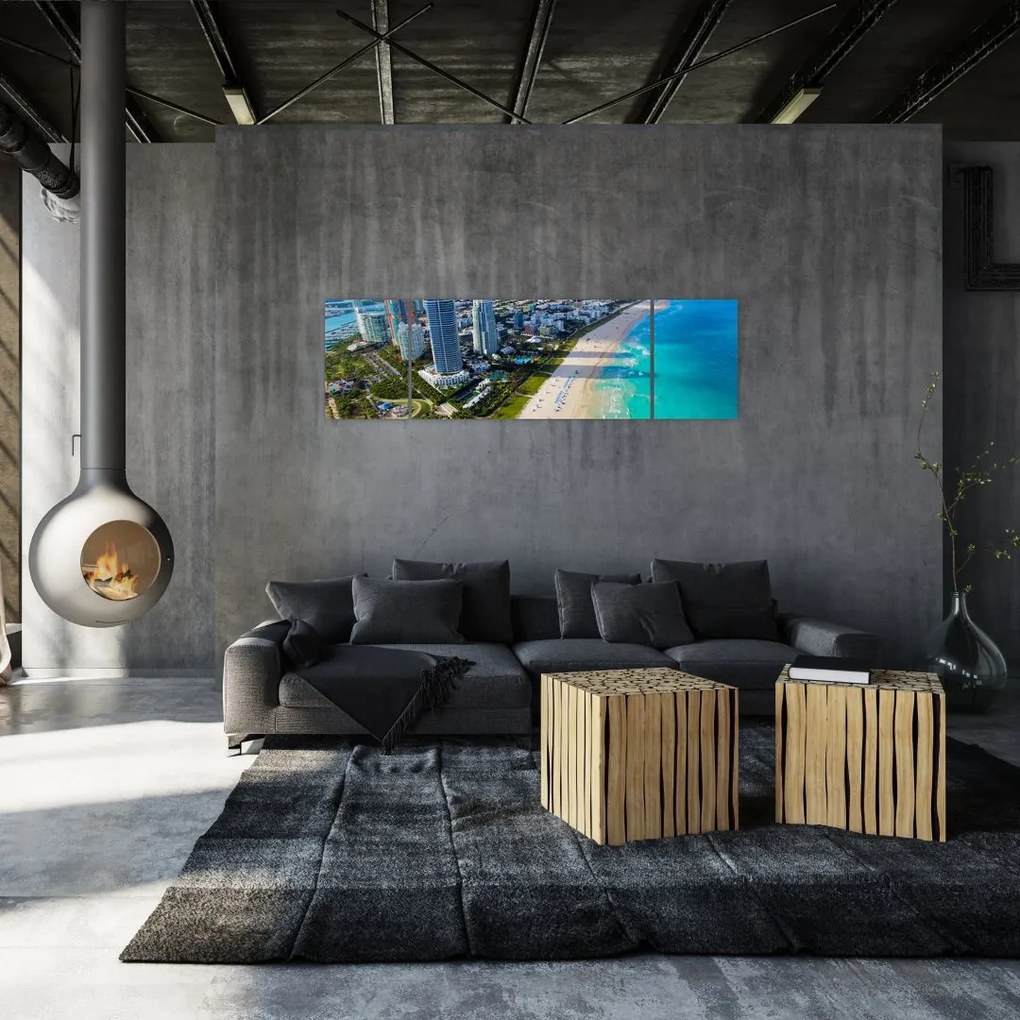 Obraz- Miami, Floryda (170x50 cm)