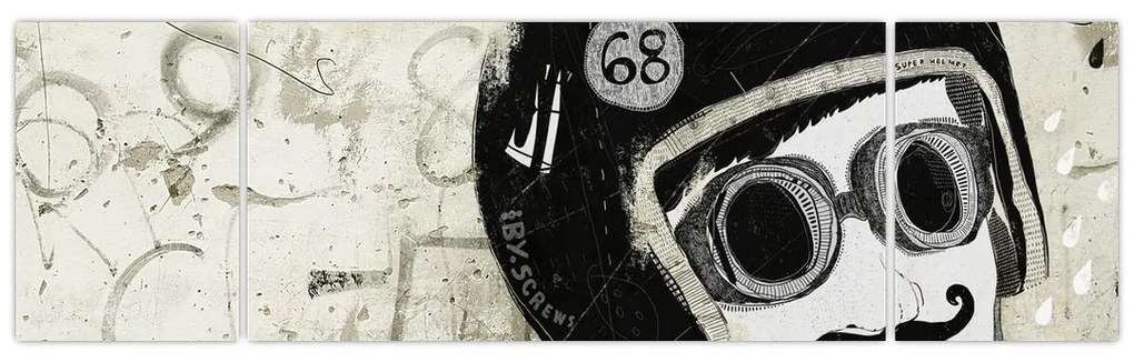 Obraz - Zawodnik (170x50 cm)