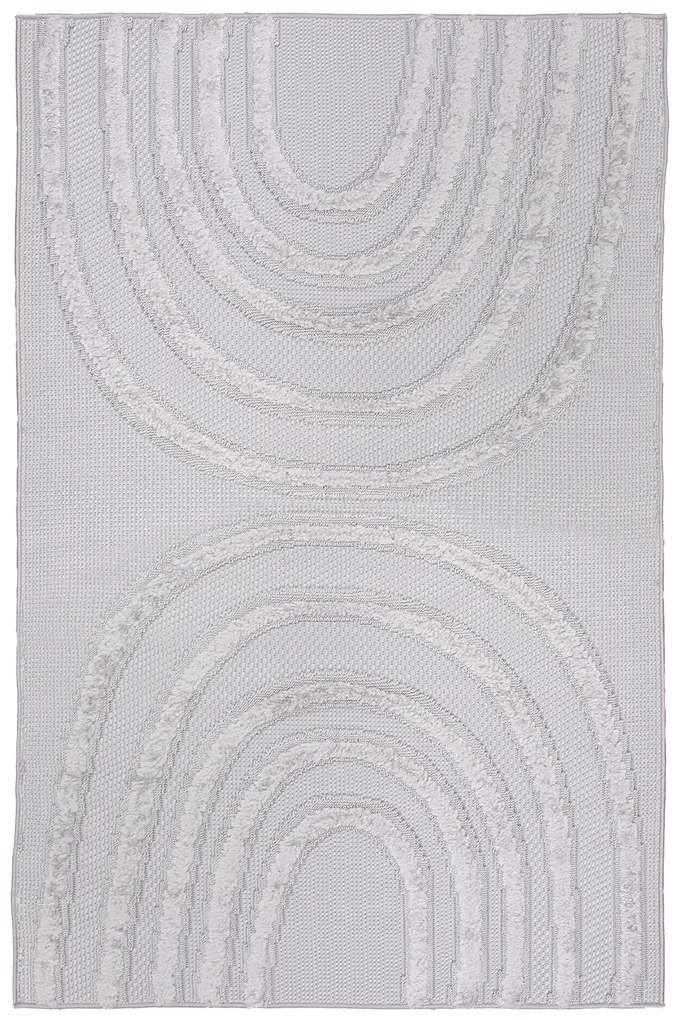 Dywan Carmen Nowoczesny Szary 0F572A 080x150 Prostokąt