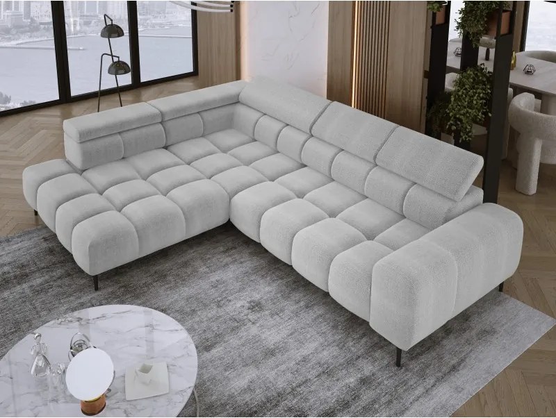 Narożnik PLAZA L Lewostronny w tkaninie EDEN 17 WERSAL