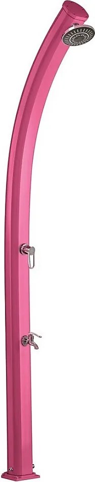 Zewnętrzny Prysznic Solarny Jolly 25L z Aluminium z Baterią Mieszakową i Myjką do Stóp – Ekologiczne Ogrzewanie Solarne, 5 Kolorów