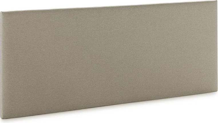 Głowica łóżka Aura tapicerowana tkaniną Beżowa 150x60 cm