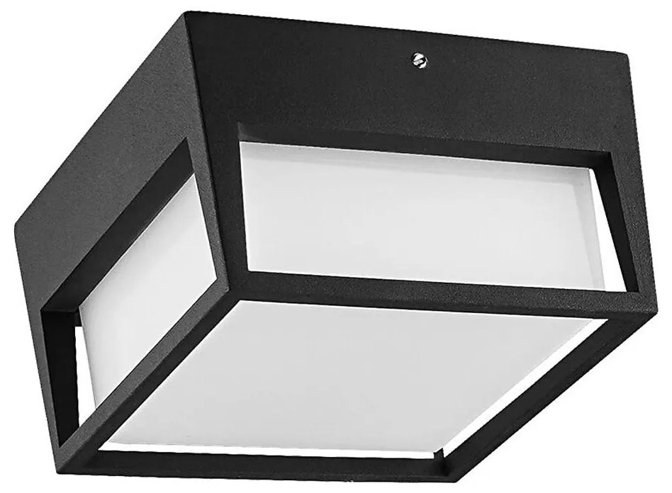 Prezent 31311 - LED Plafon zewnętrzny GEST LED/9W/230V IP44 czarny