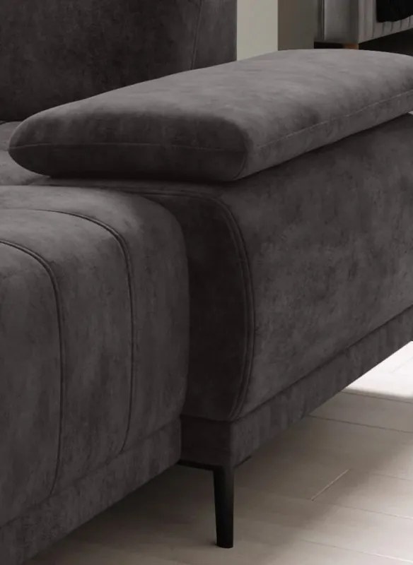 Narożnik FOCUS XL z elektryczną regulacją siedziska WERSAL