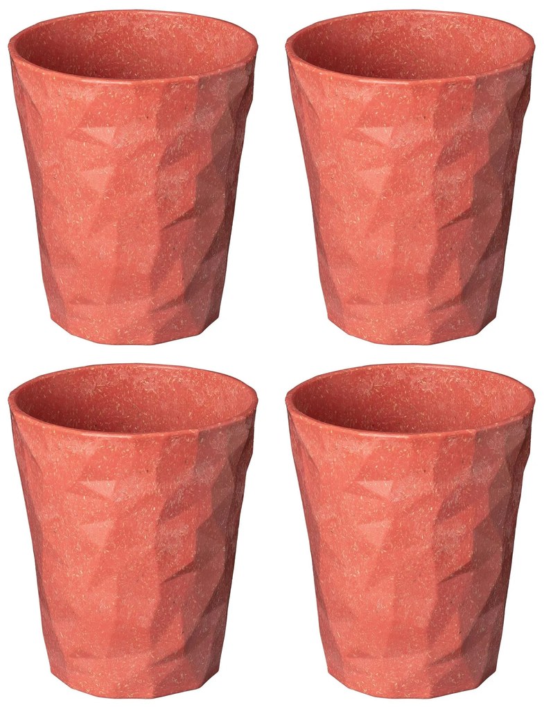 Kubki plastikowe wielorazowe CLUB S 2.0, 250 ml, 4 sztuki, KOZIOL