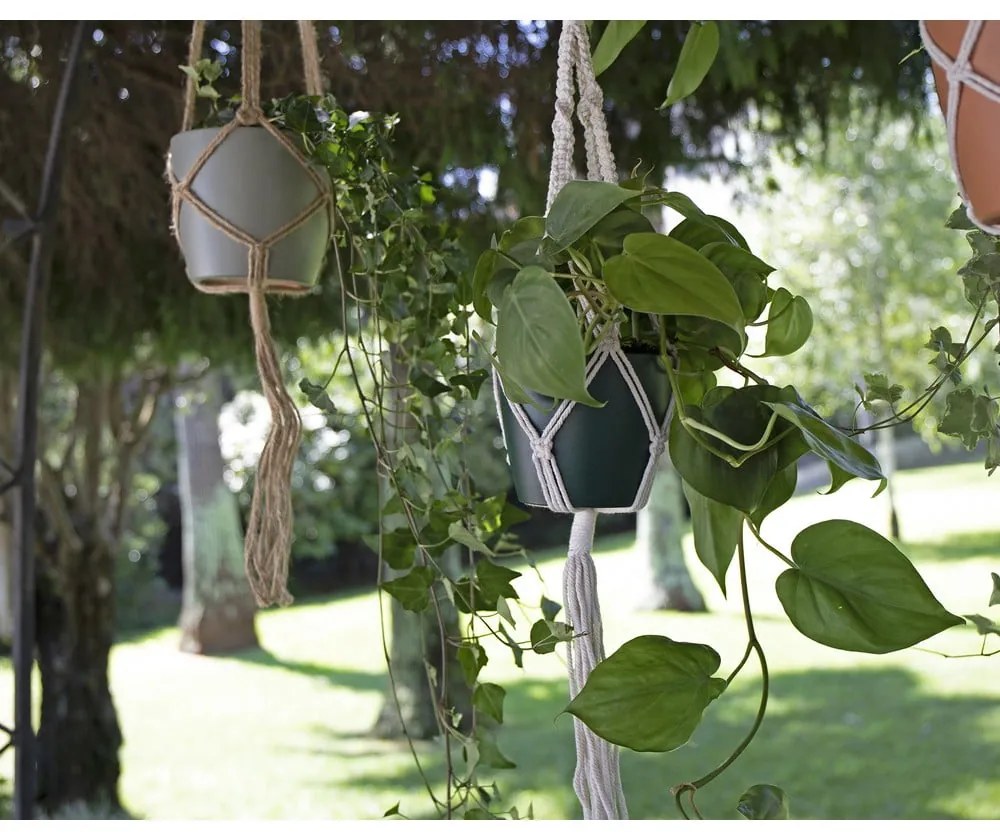 Tekstylny system do zawieszenia doniczki ø 10 cm (wysokość 120 cm) Macramé – Artevasi
