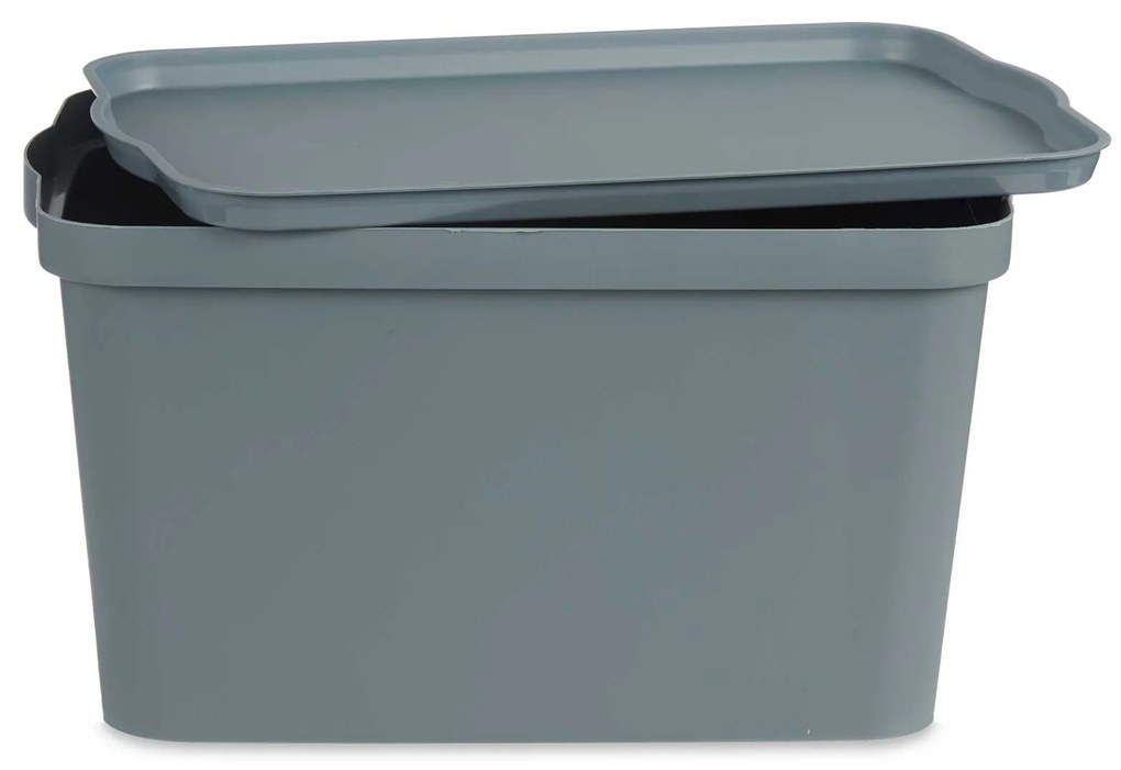 Pojemnik z pokrywą zamykany COMPACT, 24 l