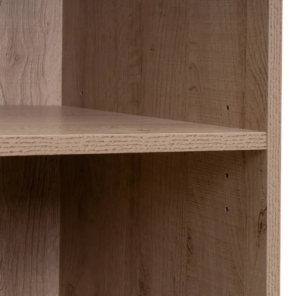 Otwarta szafa modułowa w dekorze dębu w naturalnym kolorze 60x180x45 cm Modular – Casa Selección