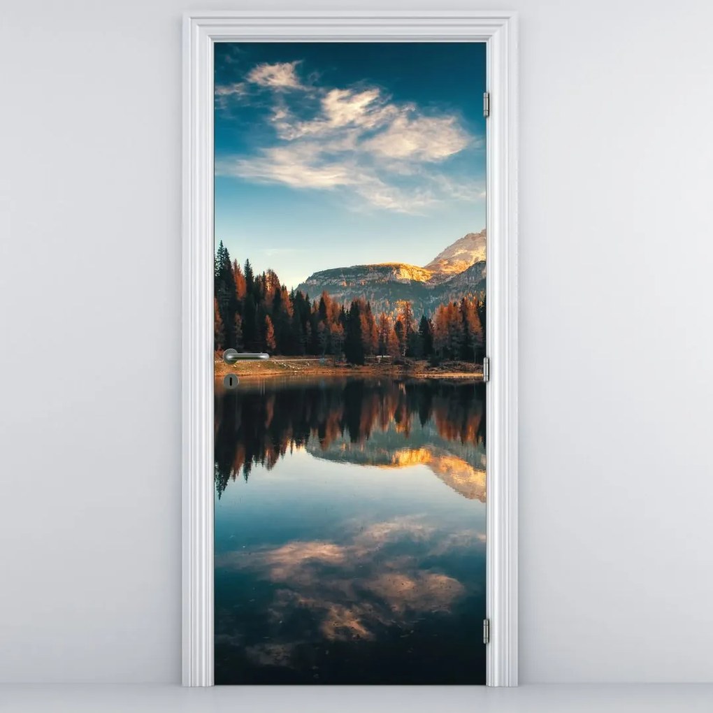 Fototapeta na drzwi - Alpy (95x205cm)
