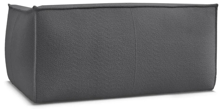 Ciemnoszara sofa z materiału bouclé 170 cm Giorgia – Bobochic Paris