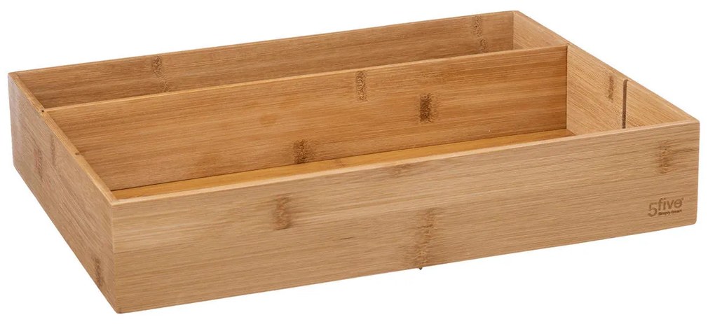 Organizer na sztućce BAMBOO, 3 przegrody