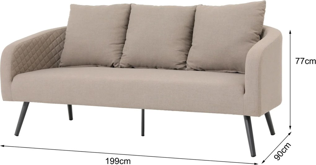 Doppler MELIA LIKA-TEX® mokka