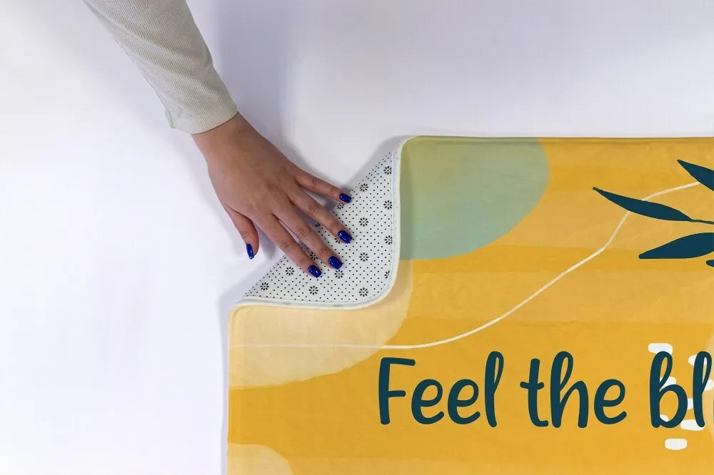 Dywanik łazienkowy antypoślizgowy Dywanik łazienkowy antypoślizgowy Geometryczna Abstrakcja