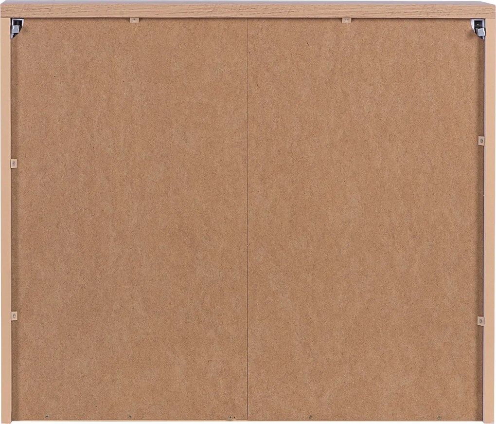 Wisząca szafka łazienkowa z lustrem 80 cm Bali 841, biała
