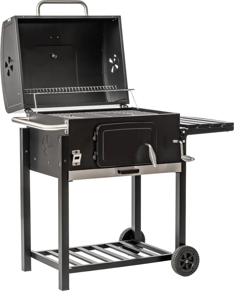 DUŻY GRILL OGRODOWY KLASY PREMIUM Z POKRYWĄ