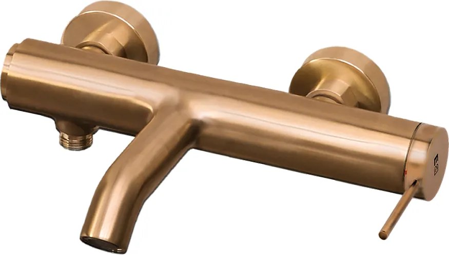 Luisa mieszacz wannowo-prysznicowy mechaniczny miedź szczotkowana - Essebagno
