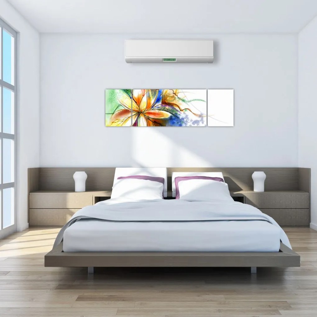 Obraz - Kwiat (170x50 cm)