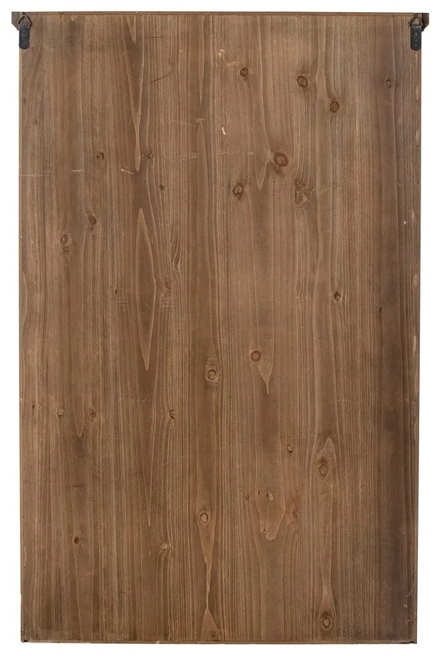 Czarna witryna z litego drewna jodłowego 81x122 cm Hazem – Bloomingville