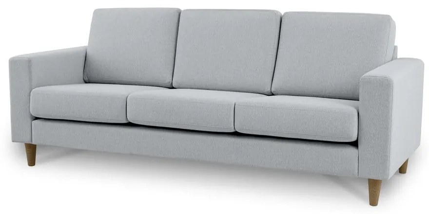 Szara sofa 217 cm Focus – Scandic