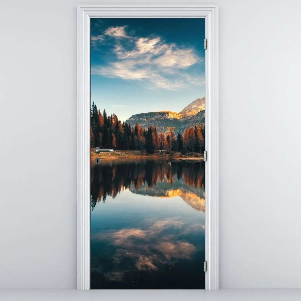 Fototapeta na drzwi - Alpy (95x205cm)