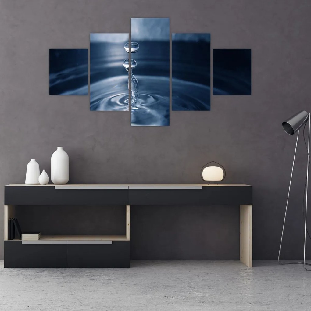 Obraz - Krople (125x70 cm)