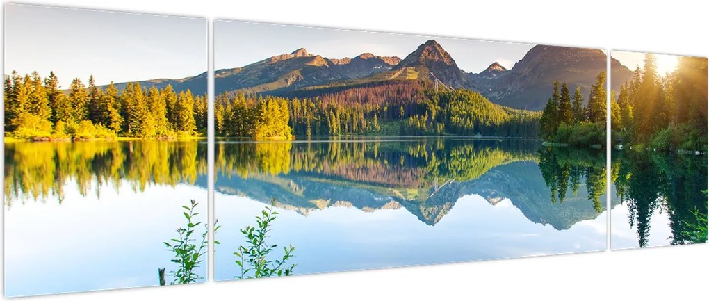 Obraz - Jezioro (170x50 cm)