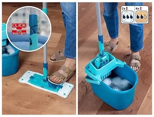 Leifheit Zestaw PowerClean M + nakładka wymienna micro duo Gratis 55515