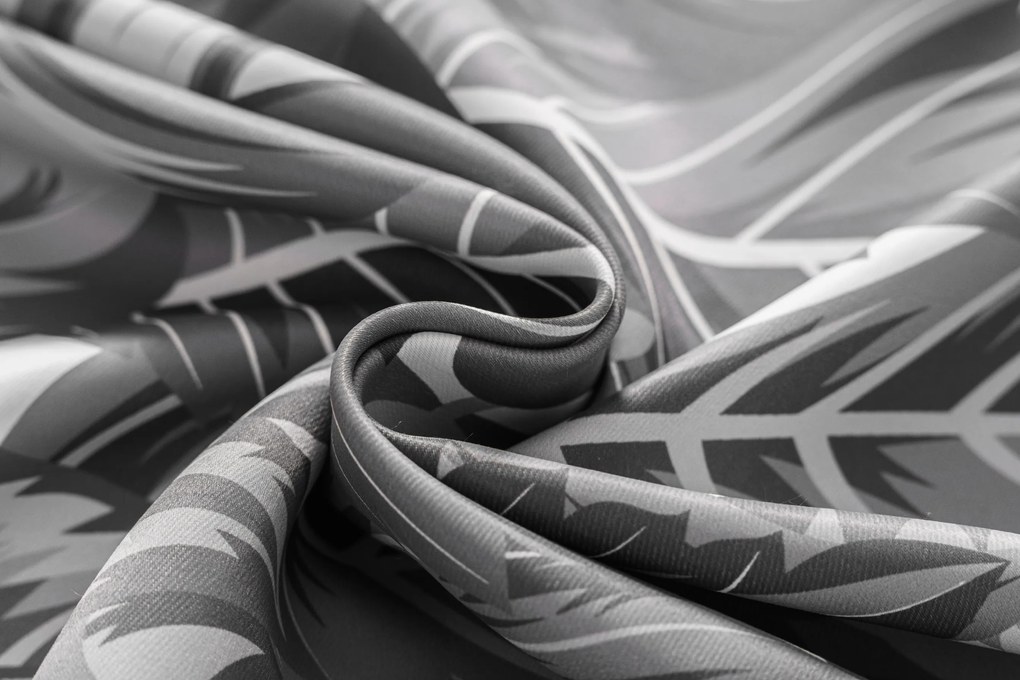 Designerska zasłona PERUN 140x270 cm, wzorzysta Zawieszanie: Taśma z wiązaniami