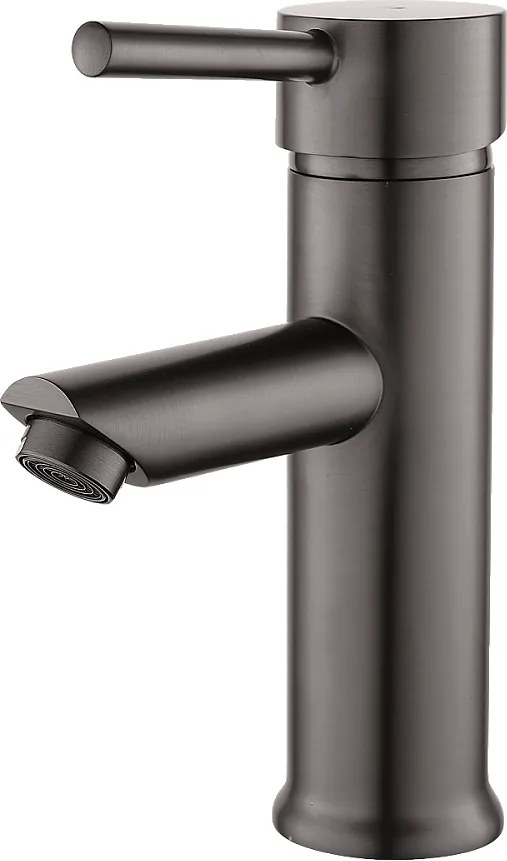 Deco bateria umywalkowa niskie szary metaliczny - Essebagno