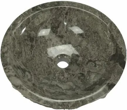 DIVERO Umywalka nablatowa z naturalnego kamienia Turin