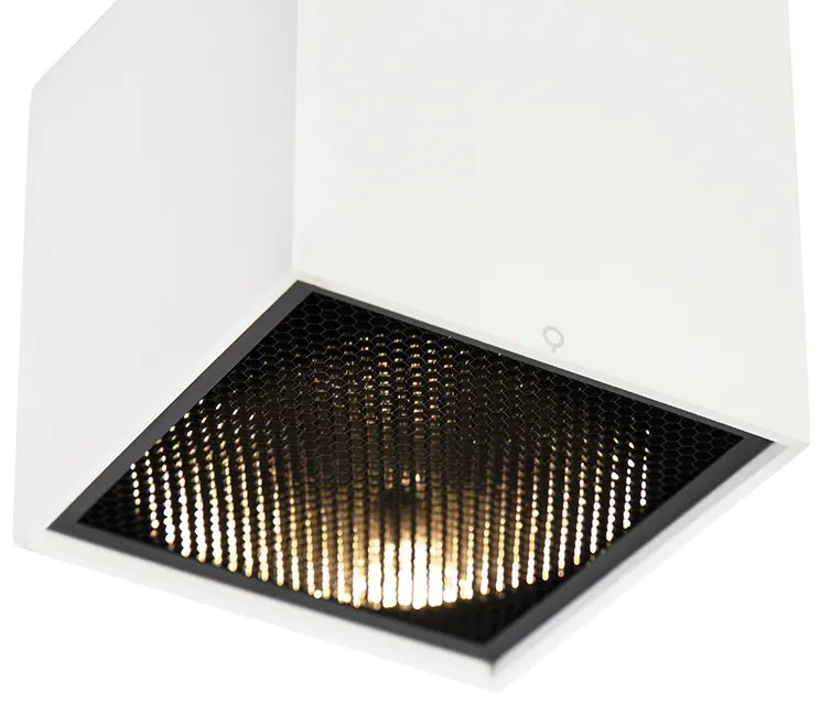 Designerski reflektor biały - Box HoneyDesignerski Oswietlenie wewnetrzne