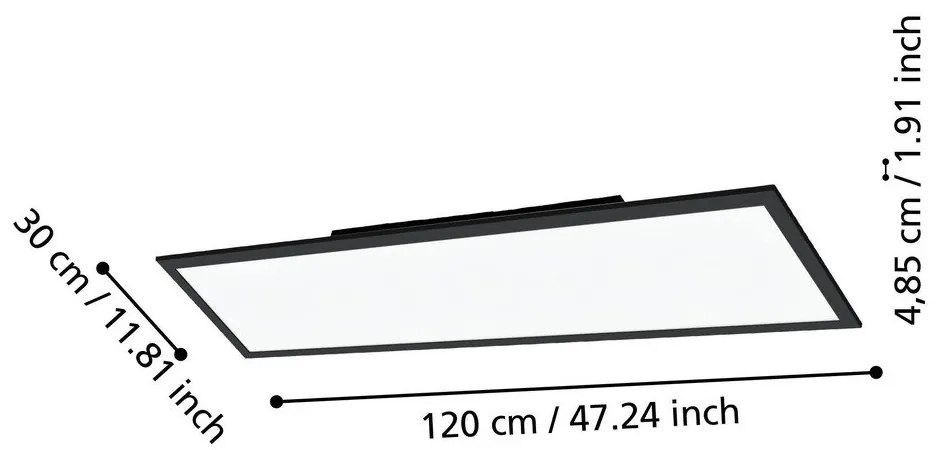 Inteligentna lampa sufitowa LED 33,5 W SALOBRENA-Z – EGLO