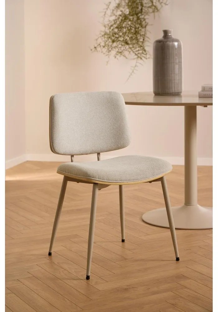 Kremowe krzesło Owen – Actona