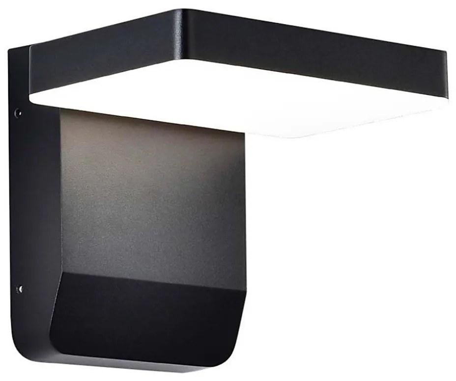 LED zewnętrzna elastyczna lampa ścienna LED/17W/230V IP65 4000K czarna